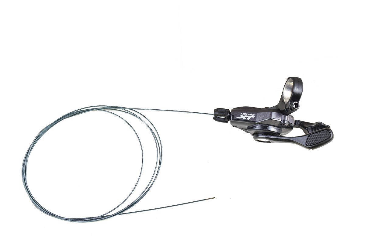 Шифтер SHIMANO Deore XT,SL-M8100-R,RAPIDFIRE PLUS,правый,12-передач,трос 2050мм,без индикатора,KSLM8100RA